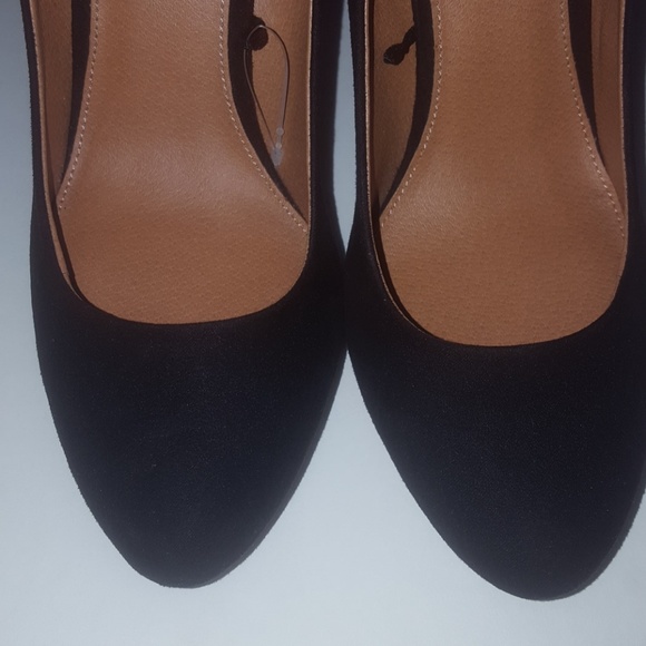 WOMENS High Heels BLACK SUED 6 INCH BY H&M - Picture 2 of 8